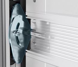 csapágyazott dupla görgő