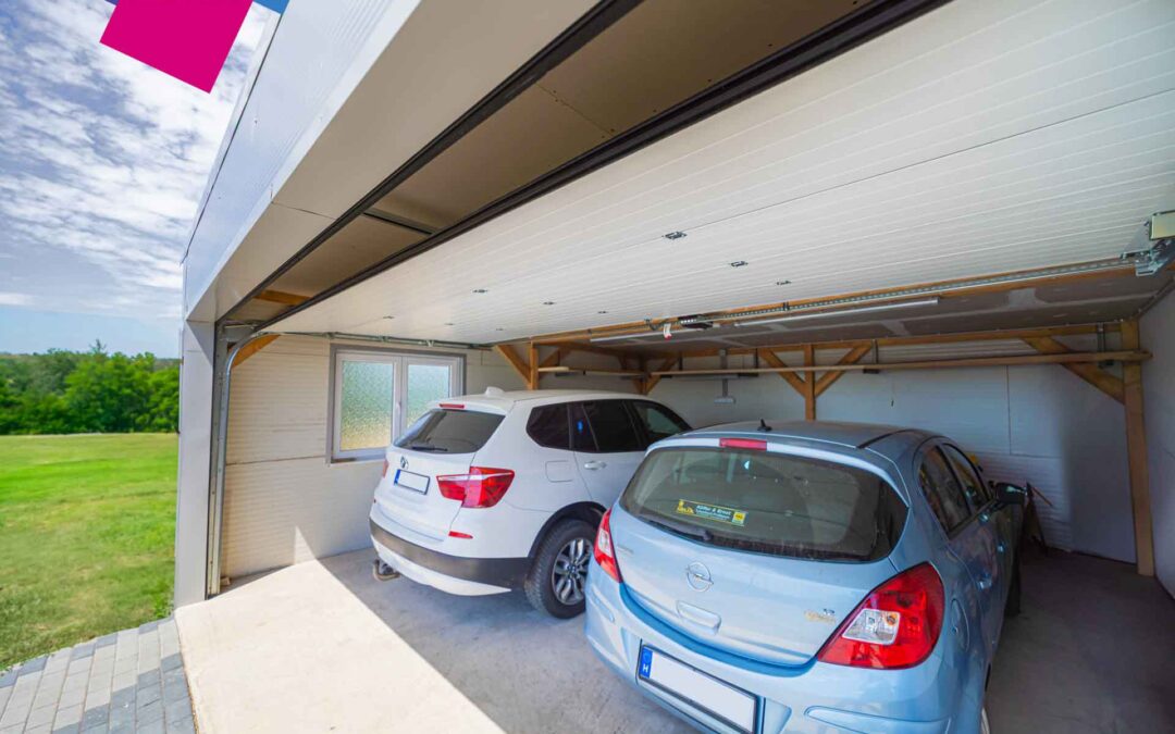 Szekcionált garázskapu – abonyi munkánk