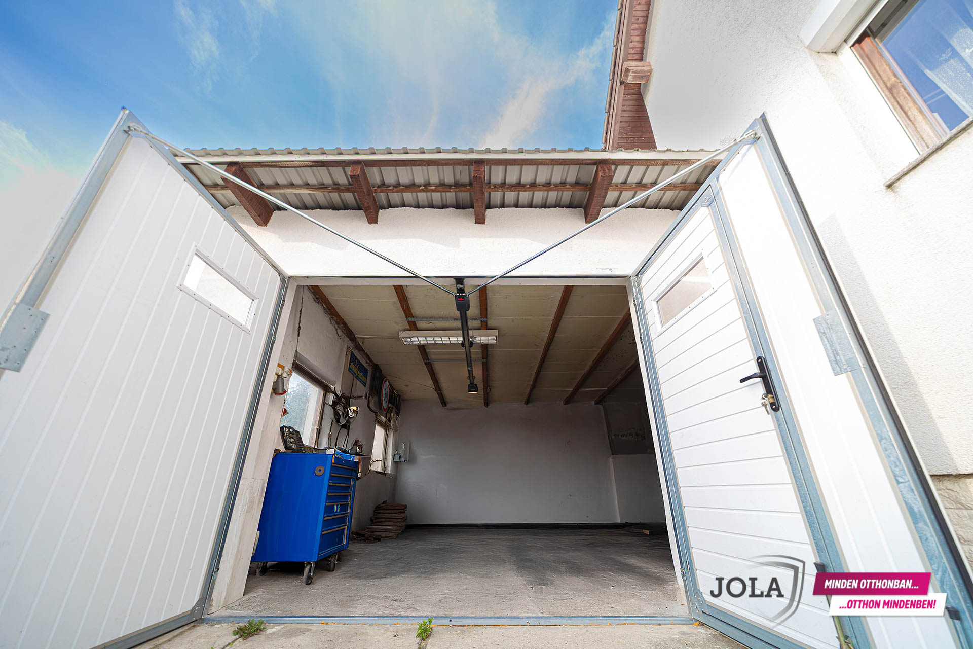 Jola - kétszárnyú garázskapu