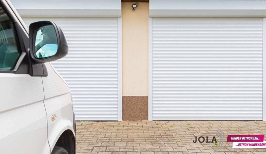 Redőnykapu garázsba