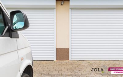 Redőnykapu garázsba