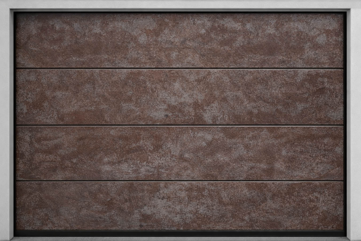 Corten hatású garázskapuk