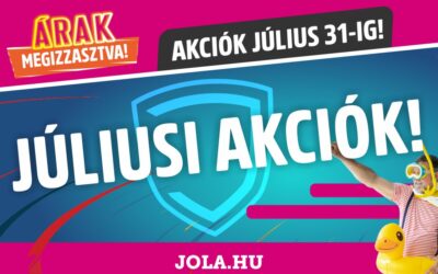 Júliusi akciók!