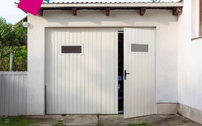 kétszárnyú garázskapu – pápai munkánk