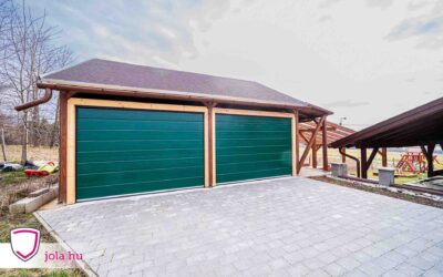 Szekcionált garázskapuk – szilvásváradi, egri és mezőkövesdi munkánk