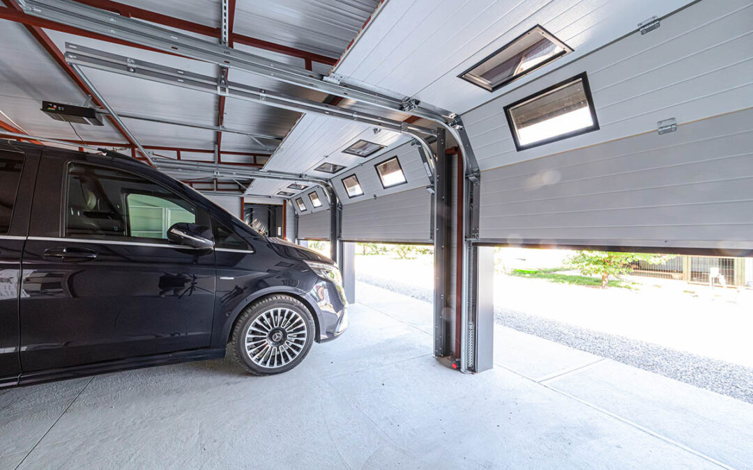 A garázskapu összeszerelése