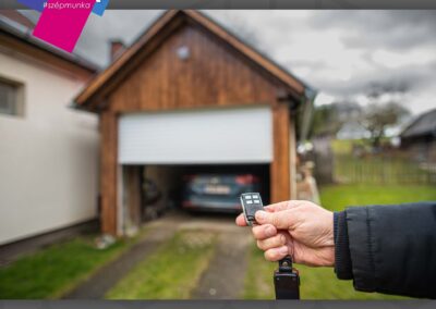 Redőnykapu Zalalövő – helytakarékos, költséghatékony garázskapu megoldás